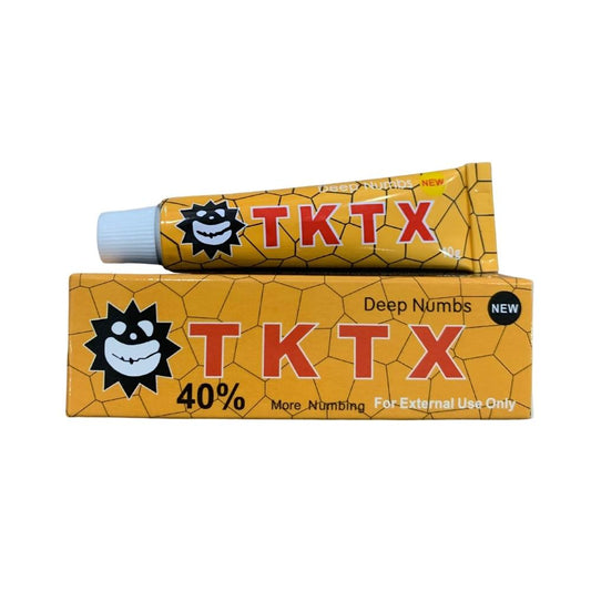 tktx tattoo numbing cream yellow set